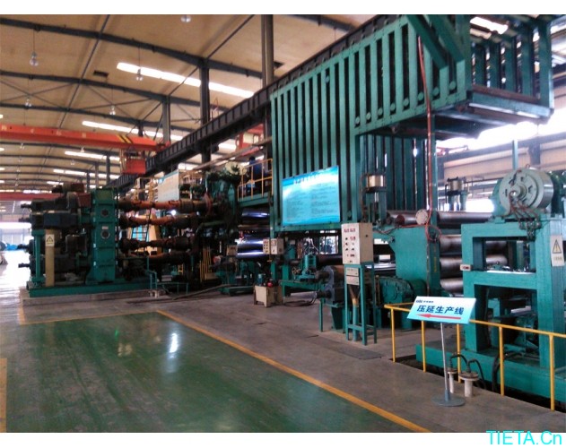 四辊压延生产线